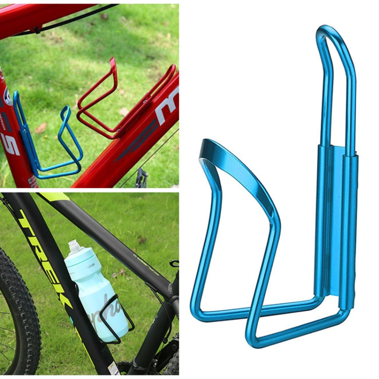 Portable Drinking Cup Water Bottle Cage Holder Bottle Carrier Bracket Stand for Bike(Blue)