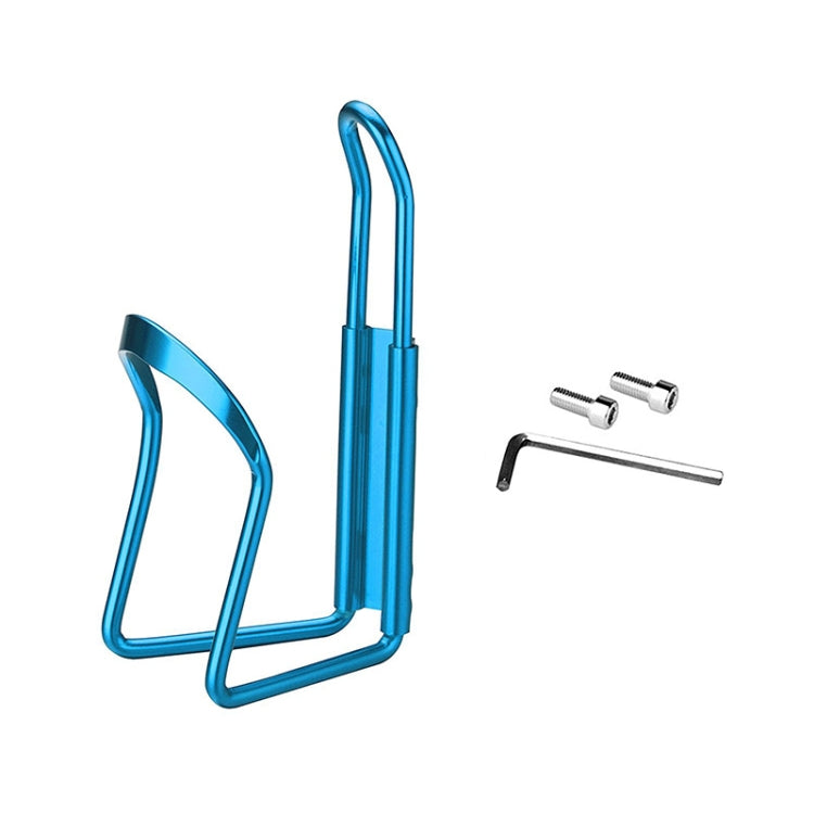 Portable Drinking Cup Water Bottle Cage Holder Bottle Carrier Bracket Stand for Bike(Blue)