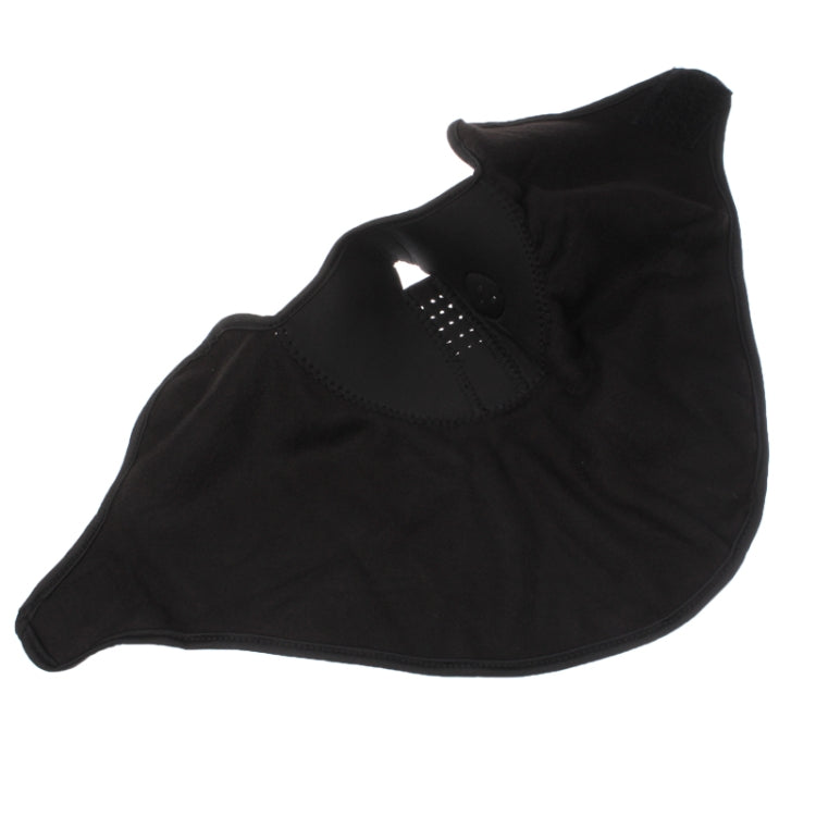 Outdoor Ventilation Prevention Half Face Mask(Black)