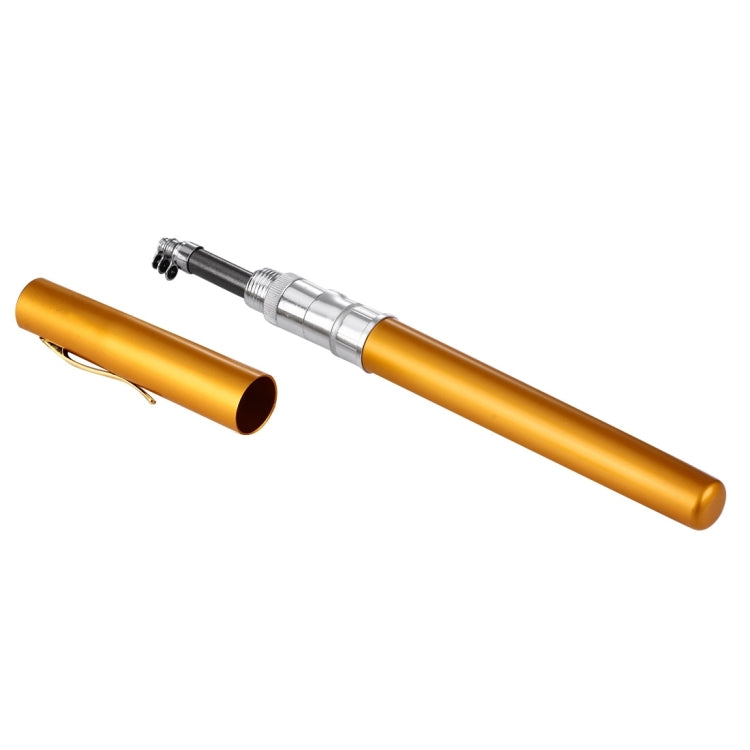 Flywheel Pen Style Fishing Rod(Gold)
