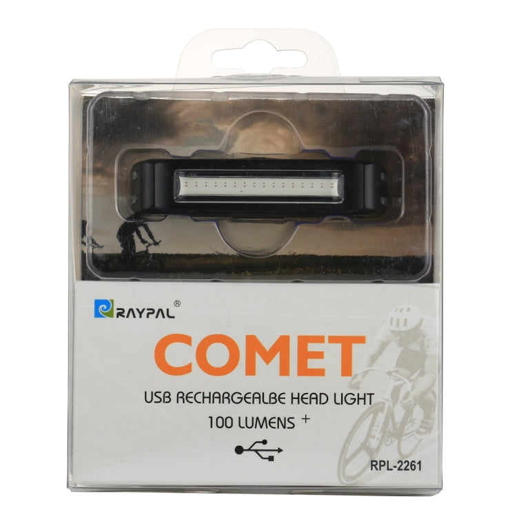 RPL-2261 100 Lumens USB Rechargeable Head Light with Holder (Red Light)