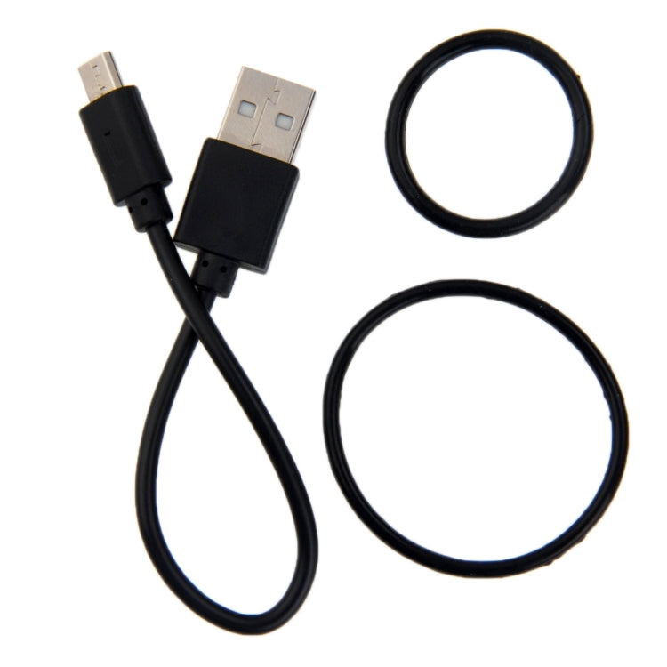 AQY-093 Detachable USB Rechargeable LED Bike Taillight(Blue)