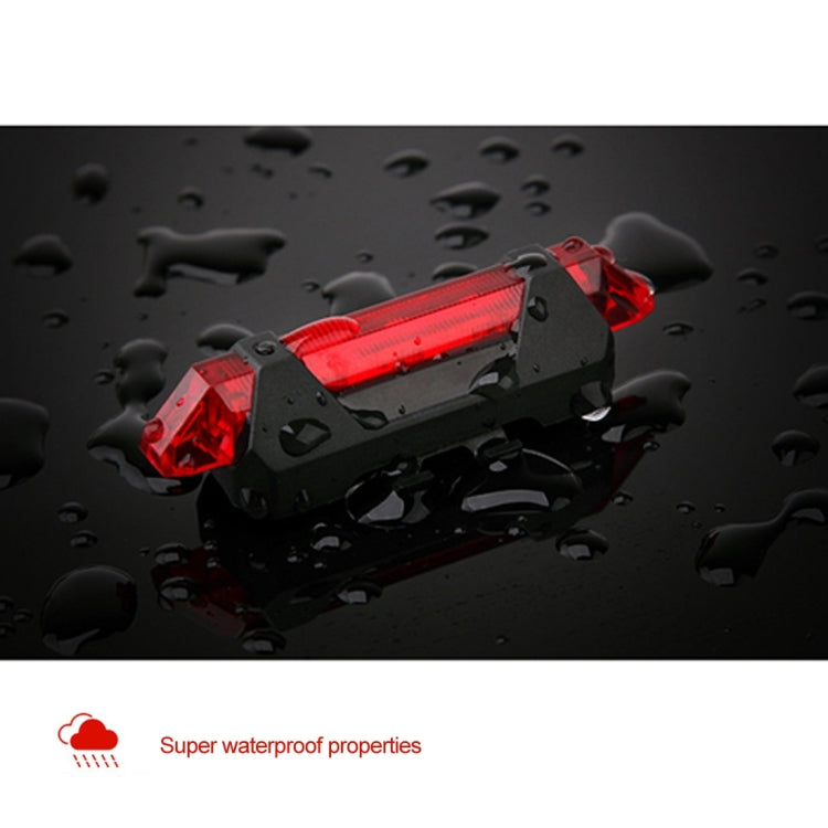 AQY-093 Detachable USB Rechargeable LED Bike Taillight(Red)