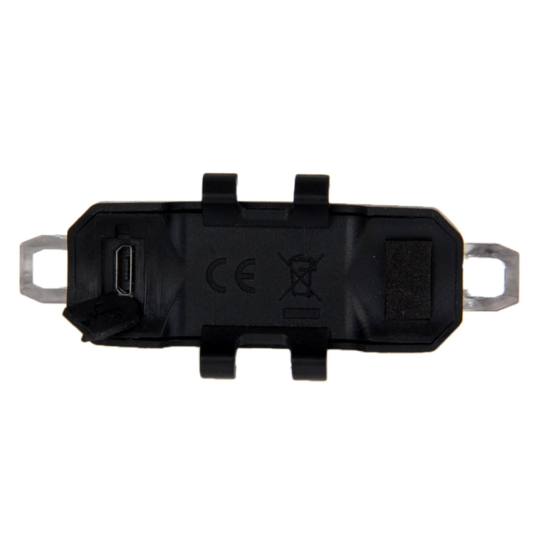 AQY-093 Detachable USB Rechargeable LED Bike Taillight(White)