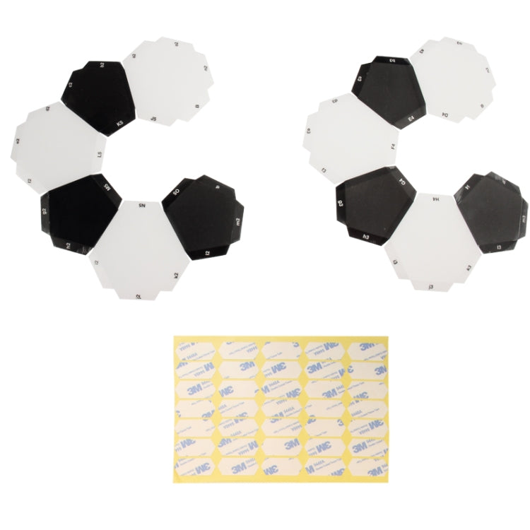 DIY Football Lamp, USB Handmade Charm Night Light / Desk Lamp Colorful Bedside Lamp(White)