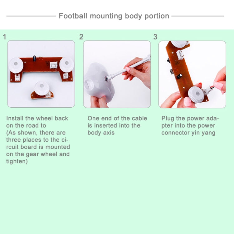 DIY Football Lamp, USB Handmade Charm Night Light / Desk Lamp Colorful Bedside Lamp(White)