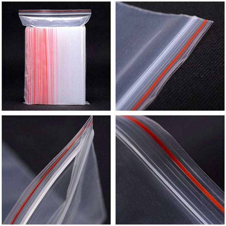100pcs Self Adhesive Seal High Quality Plastic Opp Bags (12x18cm)(Transparent)