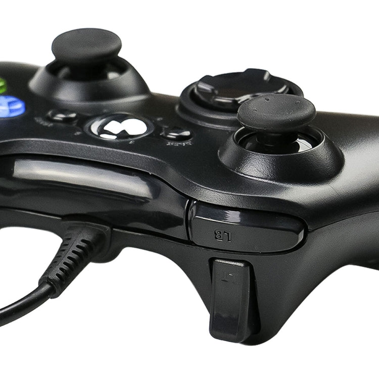USB 2.0 Wired Controller Gamepad for XBOX360, Plug and Play, Cable Length: 2.5m(White)