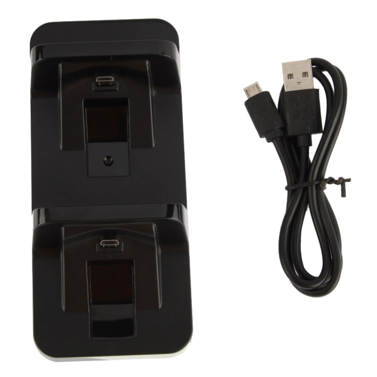 DOBE USB Dual Charger Dock Station for PS4 Wireless Controller (TP4-002)(Black)