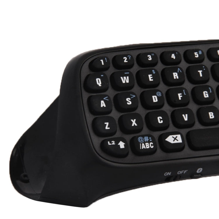 Dobe TP4-008 Bluetooth 3.0 Keyboard for PlayStation 4 PS4 Controller(Black)