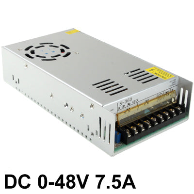 S-400-48 DC0-48V 7.5A Regulated Switching Power Supply (100~240V)