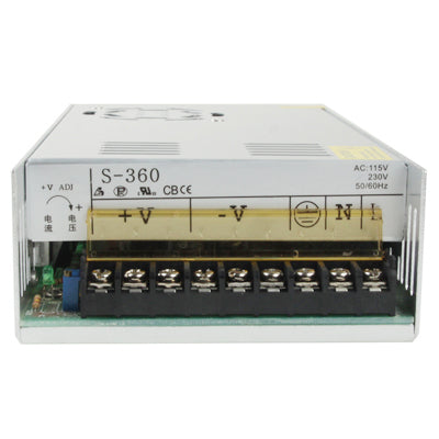 S-400-48 DC0-48V 7.5A Regulated Switching Power Supply (100~240V)