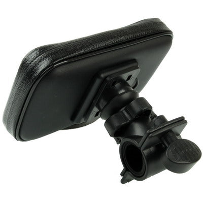 Bike Mount & Waterproof / Sand-proof / Snow-proof / Dirt-proof Tough Touch Case for 5.5 inch Phone (Black)