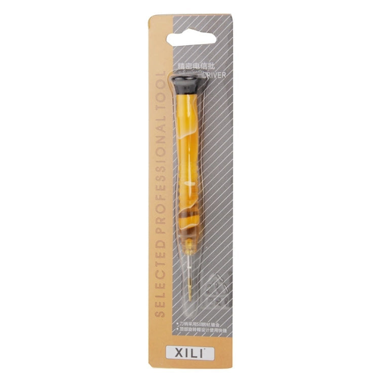 XL-0.8 Embedded Crystal Flower Professional Versatile 0.8 Pentalobe Screwdriver for Mobile Phone / Tablets Repair, Random Color Delivery(Green,Yellow,Red,Blue)