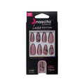 Nascita Luxe Edition Pink & Black Almond False Nails 24-Pack