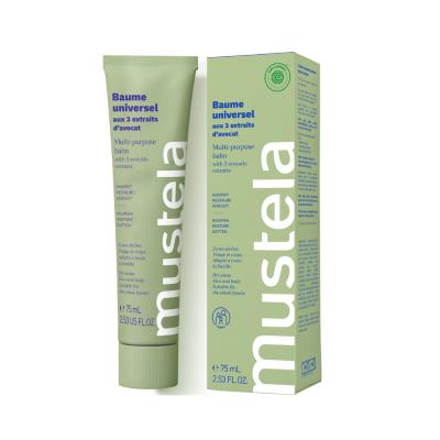 Mustela Organic Avocado Balm - Natural, Vegan, Fragrance-Free Skincare for Newborns & Family - 2.54 fl oz