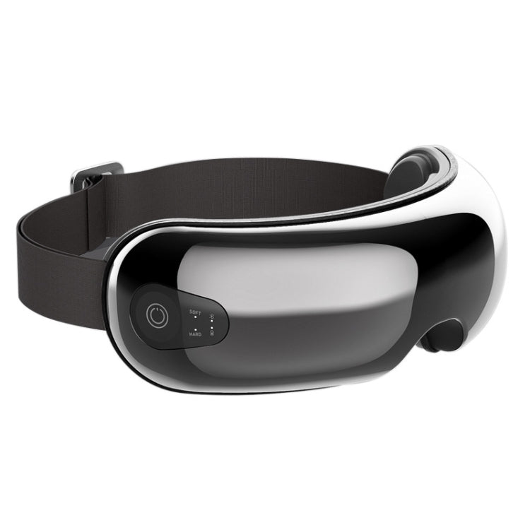 Smart Hot Compress Air Pressure Vibration Eye Massager Visual Massage Eye Care Device (Black)