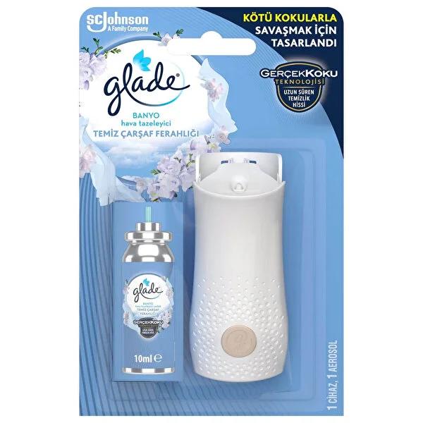 Glade Bathroom Air Freshener - Clean Linen Scent | 1 Can