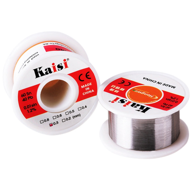 Kaisi 0.3mm Rosin Core Tin Lead Solder Wire for Welding Works, 50g