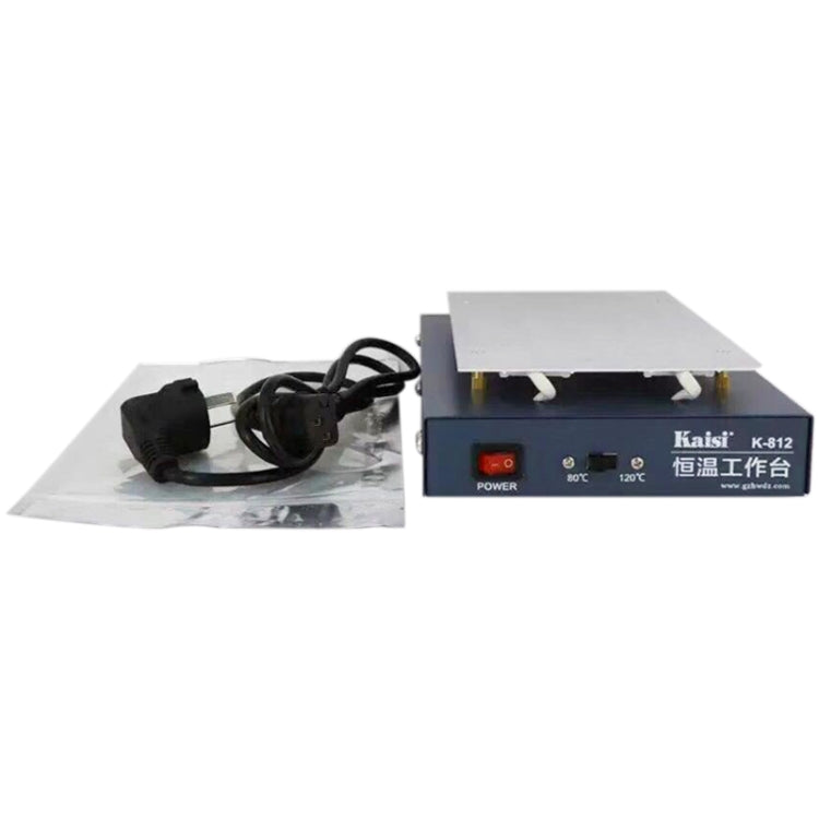 Kaisi K-812 Constant Temperature Heating Plate LCD Screen Open Separator Desoldering Station, EU Plug