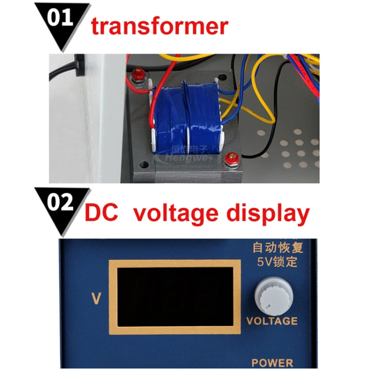 Kaisi KS-1502AD 15V 2A DC Power Supply Voltage Regulator Stabilizer Ammeter Adjustable Power Supply Repair Tools , US Plug
