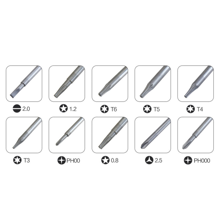 10 in 1 BEST BST-8800E Repair Tool Precision Multi-purpose Magnetic Screwdriver Set