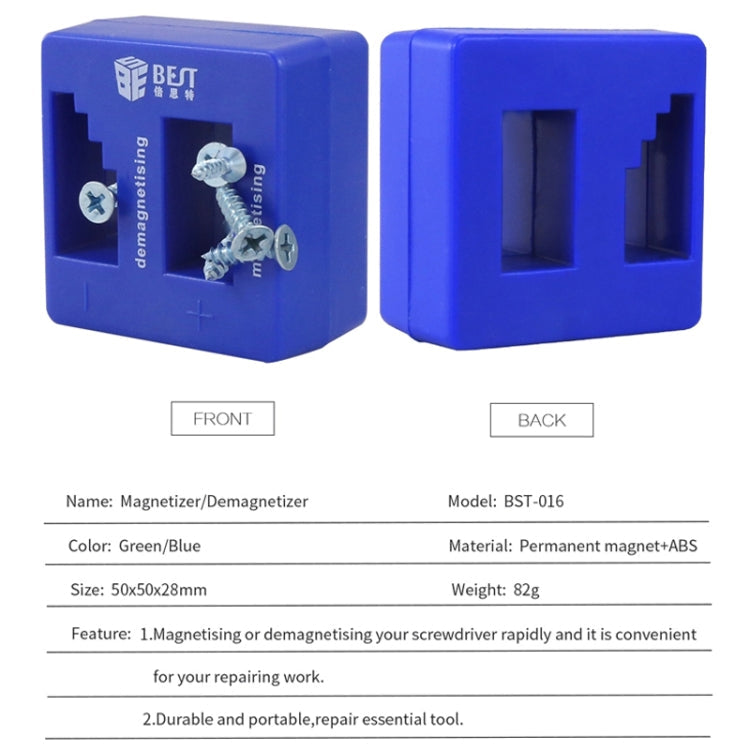 BEST BST-016 Magnetizer Demagnetizer Tool(Green)