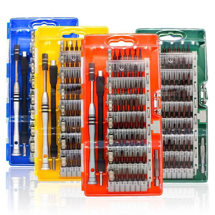 60 in 1 S2 Tool Steel Precision Screwdriver Nutdriver Bit Repair Tools Kit(Green)