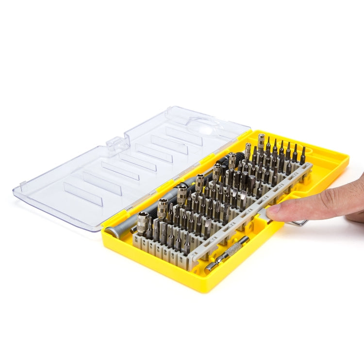60 in 1 S2 Tool Steel Precision Screwdriver Nutdriver Bit Repair Tools Kit(Blue)