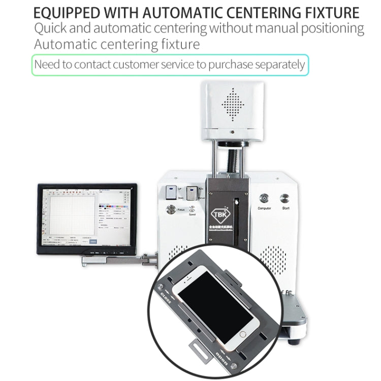 TBK-958C Automatic Laser Marking Screen Separater Repair Machine