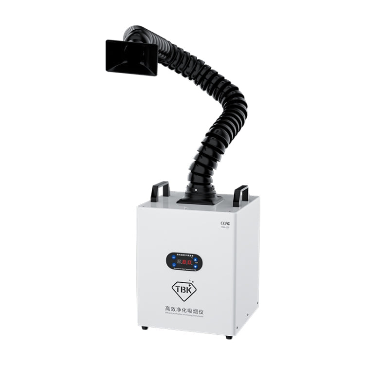 TBK618 220V Soldering Fume Extractor Industrial Soldering Iron Fume Laser Marking Fume Extractor Mobile Purifying Smoke Apparatus