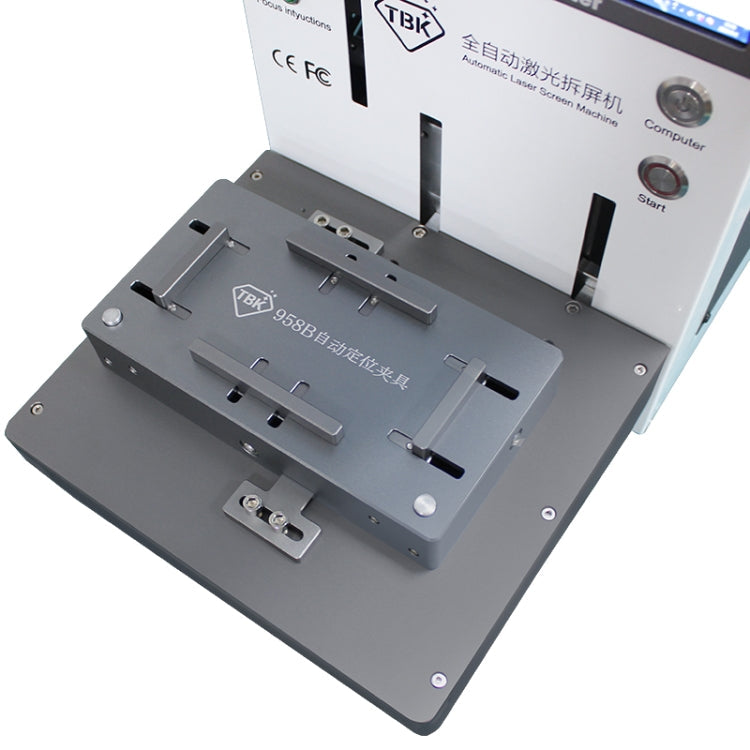 TBK-958A 220V Automatic Laser Cutting Machine Back Glass Remover Laser Separating Engraving Marking Machine