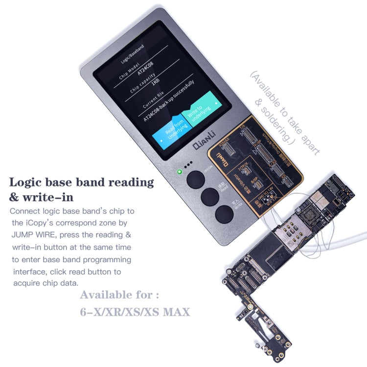 Qianli iCopy Plus 3 in 1 LCD Screen Original Color Repair Programmer For iPhone