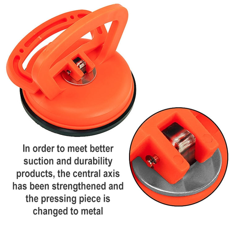 Large Car Dent Repair Puller Suction Cup Bodywork Panel Sucker (Orange)
