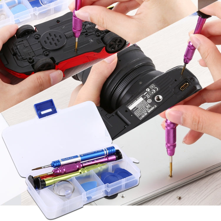 JIAFA 15 in 1 Repair Hand Tool Screwdriver Tool Kit For iPhone Series