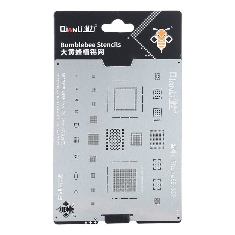 Qianli QS02 Bumblebee Stencils BGA Reballing Planting Tin Plate For iPhone 6s/6s Plus