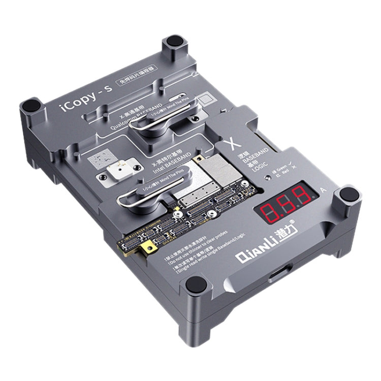 Qianli iCopy-S Double Sided Chip Test Stand 4 in1 Logic Baseband EEPROM Chip Non-removal For iPhone X / XS / XR / XS Max