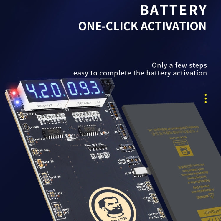 Mechanic BA27 Battery Activation Detection Board For iPhone 5-13 Pro Max / Android Phone