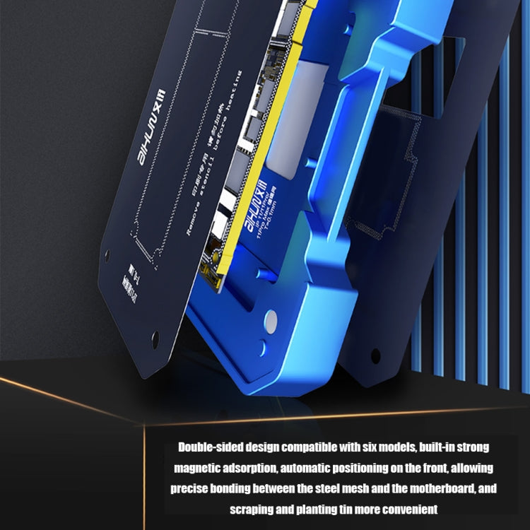 AIXUN FT06 Pro 6 in 1 PCB Printing Reballing Platform For iPX-iP11 Pro Max