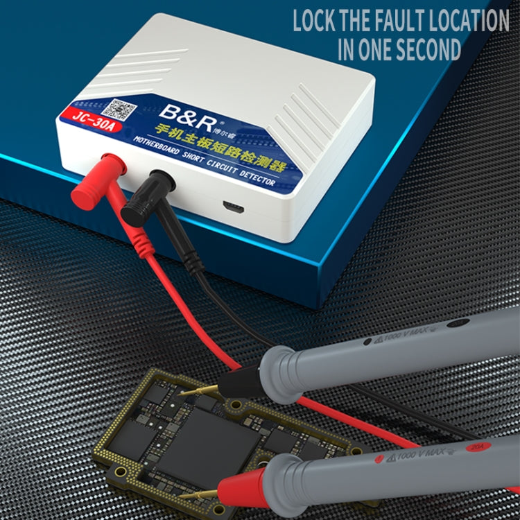 B&R JC-30A Super Current Mobile Phone Motherboard Short-Circuit Detector Repairer Tool