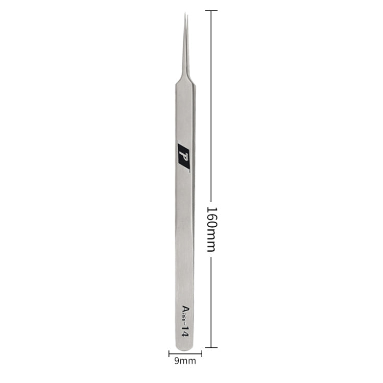 Aaa-14 Stainless Steel Ultra Fine High Hardness Tenacity Durable Tweezers