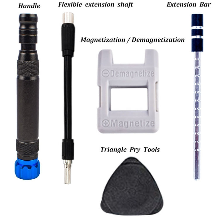 WEEKS 64 in 1 Disassembly Tool Screwdriver Set