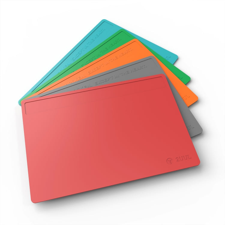 2UUL Heat Resisting Silicone Pad, Size: 40 x 28cm (Orange)