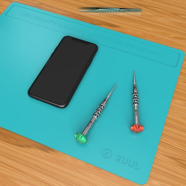 2UUL Heat Resisting Silicone Pad, Size: 40 x 28cm (Green)