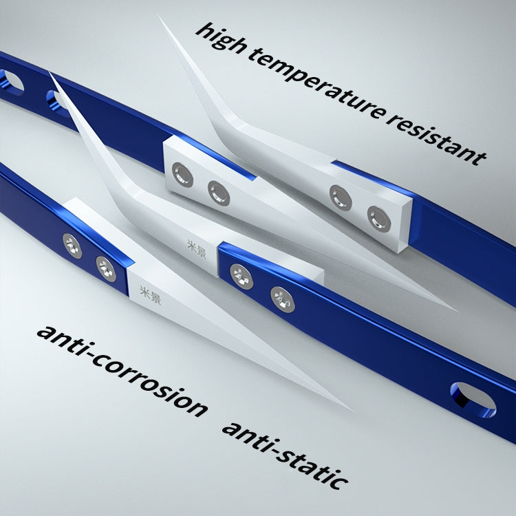 Mijing Antistatic Precision Diamagnetism Tweezers(Straight)