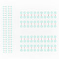 2UUL 1000pcs/set Phone Camera Protective Sticker For After Market Phone Repair