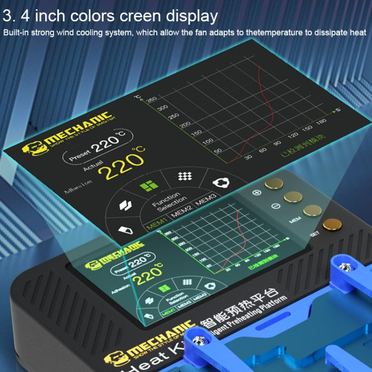 Mechanic Reflow Soldering Heating Platform , EU Plug