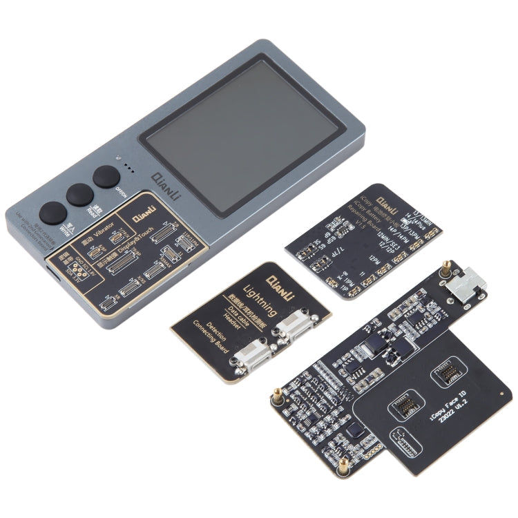 For iPhone 6 - 14 Pro Max 5 in 1 Qianli iCopy Plus 2.2 Repair Detection Programmer Set