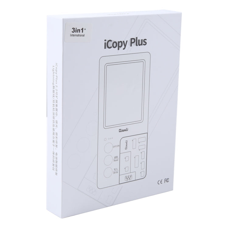 For iPhone 6 - 14 Pro Max 3 in 1 Qianli iCopy Plus 2.2 Repair Detection Programmer Set