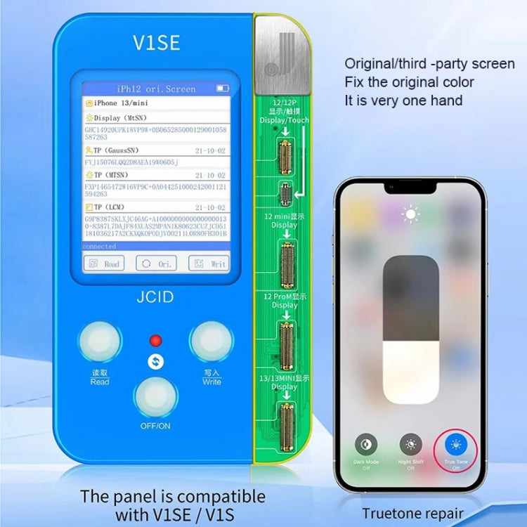 JC V1SE Testing Repair True Tone Board Adaptor For iPhone 12 Series / 13 / 13 mini / 14 / 14 Plus / 15 / 15 Plus